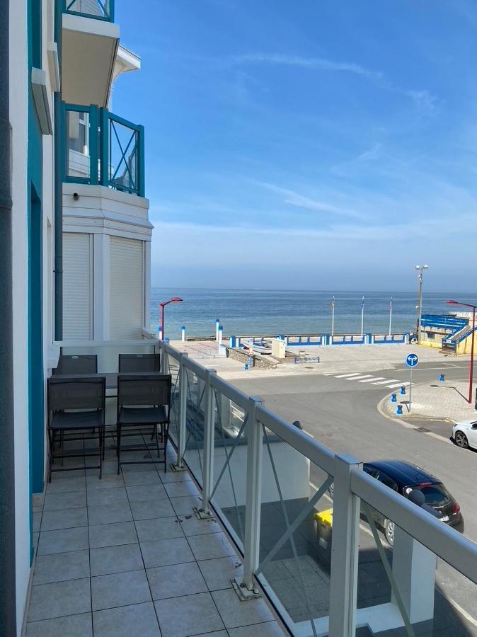 Le Bon Endroit En Bord De Mer, Vue Mer , Parking Et Wifi 위머로우 외부 사진