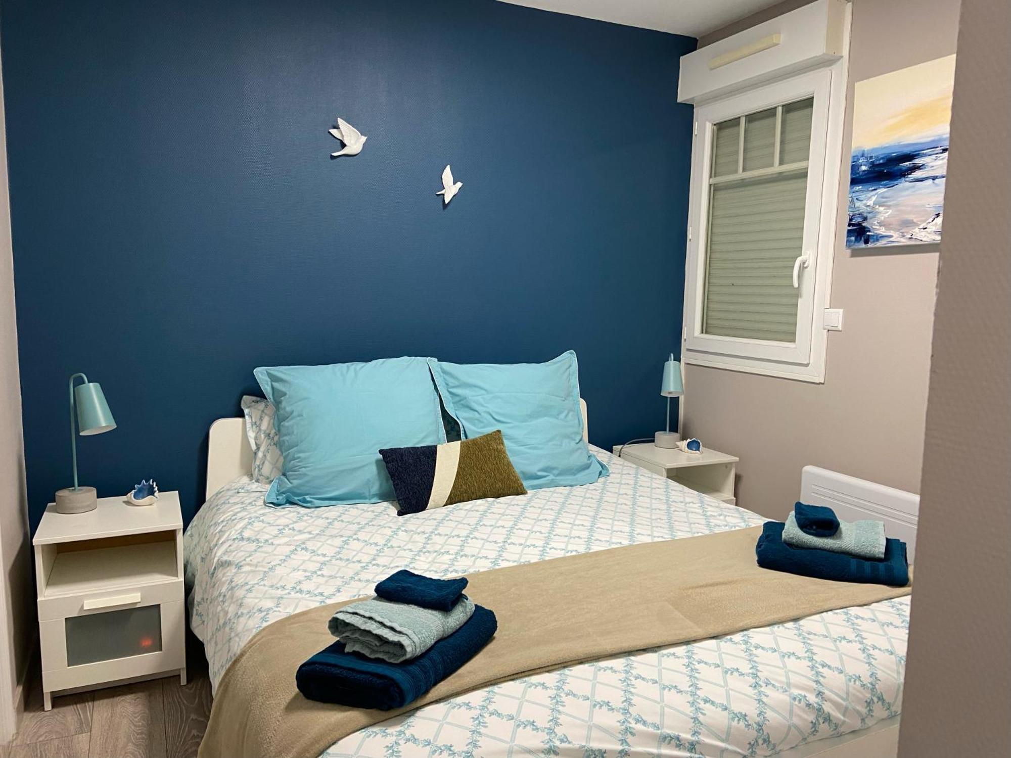 Le Bon Endroit En Bord De Mer, Vue Mer , Parking Et Wifi 위머로우 외부 사진